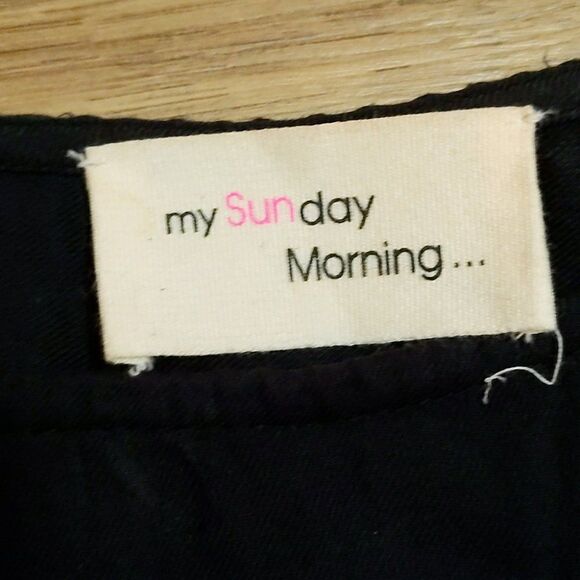 My Sunday Morning ZAKARI embroidered dress with fringes oversized boho 2/S-M - Picture 6 of 8